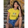 thumbnail image 2 of Buon Ferragosto Cute Gnomes T-Shirt Women -Image by Shutterstock, Female Medium, 2 of 4