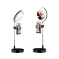 thumbnail image 2 of Aro de Luz LED con Espejo Gadgets and Fun Soporte Ajustable y Plegable, 2 of 3