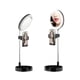 thumbnail image 2 of Aro de Luz LED con Espejo Gadgets and Fun Soporte Ajustable y Plegable, 2 of 3