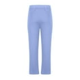 thumbnail image 5 of Qulqfy Mens Blue Pants Cargo Big and Tall Stretch Baggy Pants Straight Leg Casual Elastic Waist Pants Pants for Men 4XL, 5 of 5