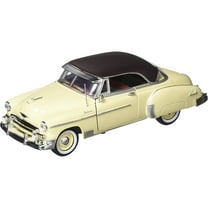 1950 Chevrolet Bel Air Cream 1/24 Diecast Model Car by Motormax