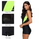 thumbnail image 3 of Trajes de baño de una pieza para mujer, traje de baño deportivo Boyleg, traje de baño deportivo, traje de baño para regazo, negro, 3 of 7