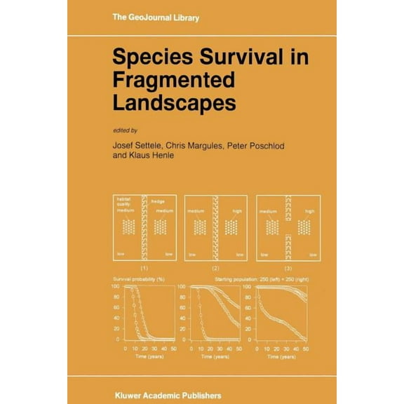 Geojournal Library Species Survival in Fragmented Landscapes, Book 35, (Paperback)