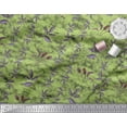 thumbnail image 2 of Soimoi Cotton Duck Fabric Leaves Print Fabric by The Yard 42 Inch Wide, 2 of 3