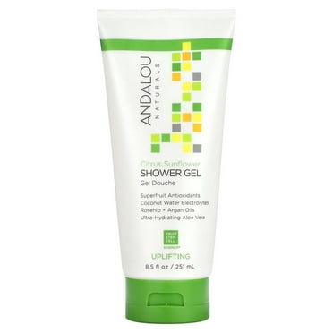 Andalou Naturals Shower Gel, Citrus Sunflower, 8.5 Oz