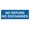 Blue, variant on Basic No Refund No Exchange Sign (Red) - Large