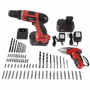Stalwart Power Tool Sets Cordless Drill and Driver Combo, 74 Piece