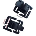 thumbnail image 3 of 5Pcs Drinks Bag Tube Clamps Pack Water Hose Clamps Fixtures Clip Outdoor Tactic Bag Tube Clip Water Bladder Hose Clip mud color, 3 of 5