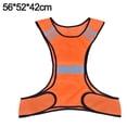 thumbnail image 2 of Reflective Running Vest Gear Cycling Motorcycle Reflective Vest,High Visibility Night Running Safety Vest, 2 of 5