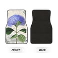 thumbnail image 2 of Fotbe Vintage Flower Juego de 4 Tapetes para Auto con Estampado – Alfombrillas de Goma Reforzada, Diseño Antideslizante, Protección para Todo el Año – Vehículos, Autos, Camionetas y SUVs, 2 of 7