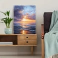 thumbnail image 5 of UXIEQU Sunset Seascape Canvas Wall Art 15.75x11.81 Inches, 5 of 8