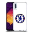 thumbnail image 1 of Head Case Designs Officially Licensed Chelsea Football Club Crest Plain White Soft Gel Case Compatible with Samsung Galaxy A50/A30s (2019), 1 of 7