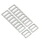 thumbnail image 1 of 16PCS Hebilla deslizante ajustable de aleación de zinc de 1" para correas de webbing de reemplazo de mochila Plata, 1 of 7