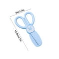 thumbnail image 3 of Dvruxg Safe Scissors – Plastic Round Tip Non-Injury Cutting Scissors – Ergonomic Design, Lightweight & Labor-Saving, 3 of 4