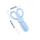 thumbnail image 3 of Tijeras de seguridad para niños | Tijeras de plástico con punta redonda | Diseño ergonómico para cortar papel fácilmente | Ideal para jardín de infantes y manualidades | Mango ergonómico, 3 of 6