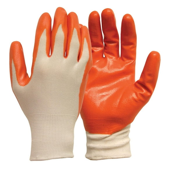 Guantes De Trabajo Firm Grip Nitrilo 5 Pares Grandes