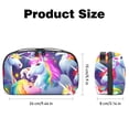 thumbnail image 5 of Unicorn Travel Cord Organizer Case Small with Cable Organizer, USB Pouch, and Phone Charger Organizer - Oxford Cloth Waterproof Storage Bag for Electronic Devices - 5.9x9.44x3.14 in, 5 of 6