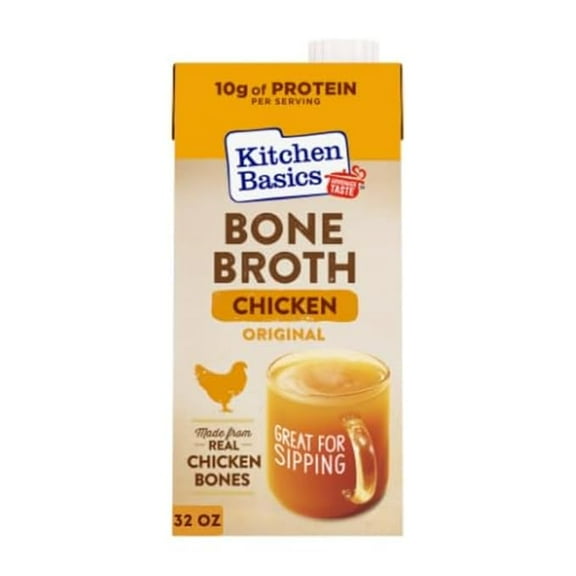 Kitchen Basics® Original Chicken Bone Broth, 32 oz. Carton ( Pack of 2 )