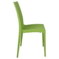 thumbnail image 3 of Bowery Hill Chaise de Salle à Manger Intérieure Extérieure en Tissage Moderne Verte, Ensemble de 2, 3 of 9
