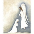 thumbnail image 3 of Shamp, Cindy 20x24 Black Modern Framed Museum Art Print Titled - Mary and Angel, 3 of 5