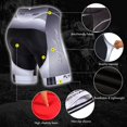 thumbnail image 4 of Hiauspor Men Padded Cycling Shorts Bike Riding Biking Bicycle Shorts Cycle Tights, 4 of 5