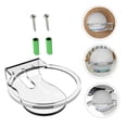 thumbnail image 4 of OULII Acrylic Speaker Holders for 4 Transparent 1Set Home Users, 4 of 8