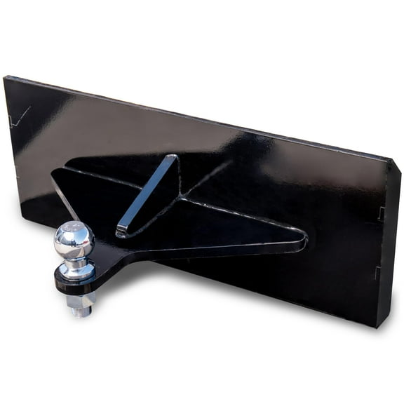 Receiver Hitch Mount Plate Attachments for Mini Skid Steer Loaders Quick Tach with Bolts for Loaders Trailer