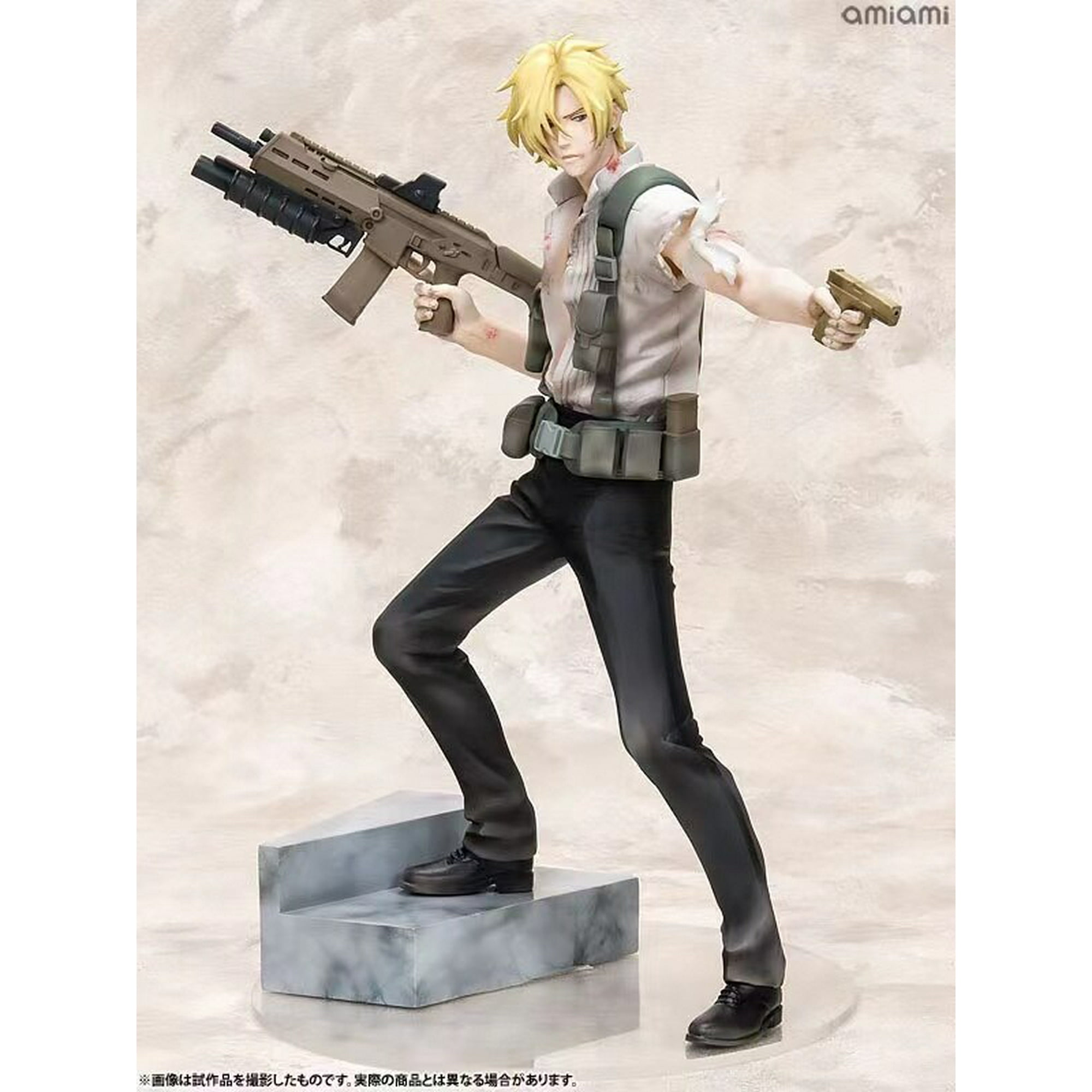 100% Original: BANANA FISH Ash Lynx Limited Edition 23.5cm PVC