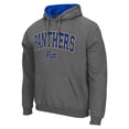 thumbnail image 2 of Men's Colosseum Charcoal Pitt Panthers Arch & Logo 3.0 Pullover Hoodie, 2 of 3