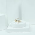 thumbnail image 6 of Rosec Jewels Certified Real Diamond Wrap Ring - Cocktail Ring for Women - HI-SI Quality - Ready to Gift, 14K Yellow Gold, US 5.00, 6 of 8