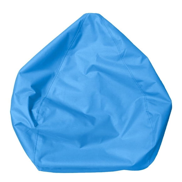 Inteprter Funda impermeable para puf sin relleno Soporte para animales de peluche Rosa Decoración del hogar Cielo azul 60x65cm
