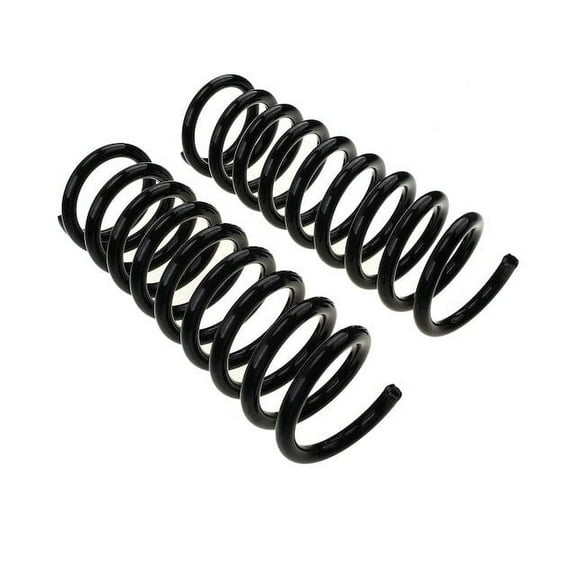 Front Coil Spring Set 2 - Compatible with 1981 - 1984, 1986 - 2004 Ford Mustang 1982 1983 1987 1988 1989 1990 1991 1992 1993 1994 1995 1996 1997 1998 1999 2000 2001 2002 2003