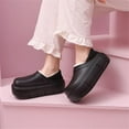 thumbnail image 4 of Women Fuzz Lined Clogs Cushion Platform Lightweight Winter House Shoes Slip-on Closed-Back Bedroom Slippers for Indoor Outdoor, 4 of 7