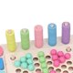 thumbnail image 4 of Clip Bead Fishing Board Wooden Educational Magnet Puzzle Fishing Clip Game Board Toy for Children, 4 of 4