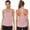 Pink, variant on MRULIC tank top for women Women Sport Fitness Tank Top Athletic Undershirt Yoga T-Shirt Quick Dry Vest Womens tank tops Blue + L