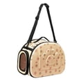 thumbnail image 2 of Caja para transpirable, bolsa para perros, para , bolsa para perros para as pequeñ 2-4 kg 42 x 26 x 35 champán, 42x26x35cm Colco Portador portátil para exteriores, 2 of 8