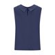 thumbnail image 5 of Vestidos Casuales Para Mujer, Blusas De Mujer De Moda Camisa bonita de lino con cuello de muñeca, suelta, sin mangas, de color liso y verano para mujer, 5 of 5