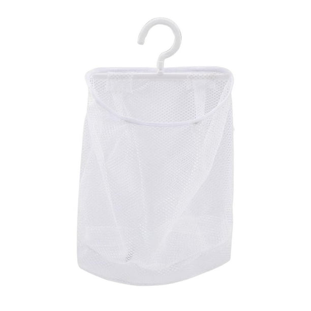 Bolsa De Pinzas Para La Ropa Con Red De Malla Transpirable Para Colgar Para Baño Hotel Blanco Sunnimix Bolsas de red de secado colgantes