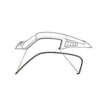 Scott Drake C5ZZ-6351222-3C Roof Rail Seal