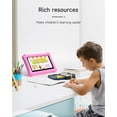 thumbnail image 6 of Tablet for Kids, 8 inch Kids Tablet 2GB RAM 32GB ROM Android 11 Tablets IPS Touch Screen 1280x800, Iwawa & Parent Control Toddler Tablet, WiFi, Dual Camera, 4300mAh Battery, Shockproof Case, 6 of 7
