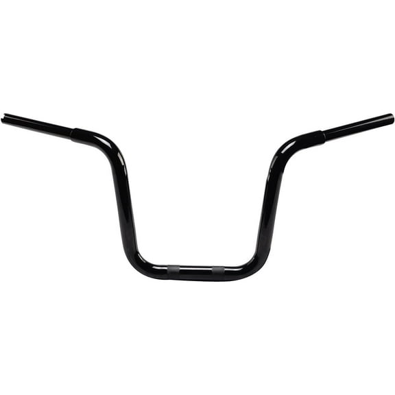 14'' Rise 1-1/4'' Ape Hanger HandleBars Fat Bars Fit Harley Softail 2018-2024 Road King 2014-later' Gloss Black