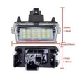 thumbnail image 3 of Yassdwbn 2x LED License Plate Light White For Toyota Yaris Camry Ractis Verso 81270-0D120, 3 of 5
