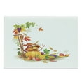 thumbnail image 1 of Thanksgiving Cutting Board, Autumn Harvest Theme with Various Foods from Country Garden Agriculture, Decorative Tempered Glass Cutting and Serving Board, Large Size, Multicolor, by Ambesonne, 1 of 1