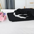thumbnail image 3 of 1500 Series Single Fitted Sheet, Smart and Deep Pocket 18 inch, Full Black, 3 of 5