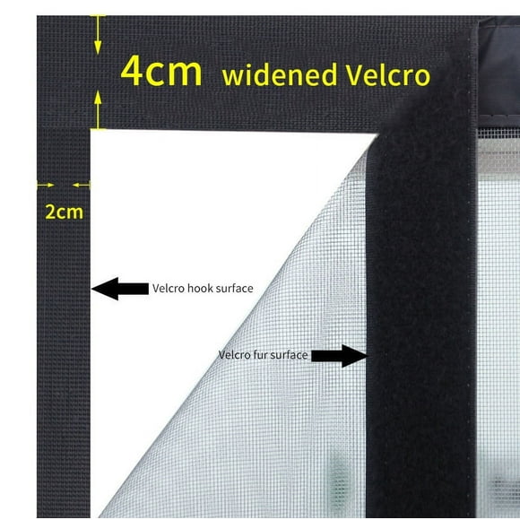 Automatically turn off Mosquito net screen for door curtain，summer anti mosquito net， mosquito door net with magnet custom size
