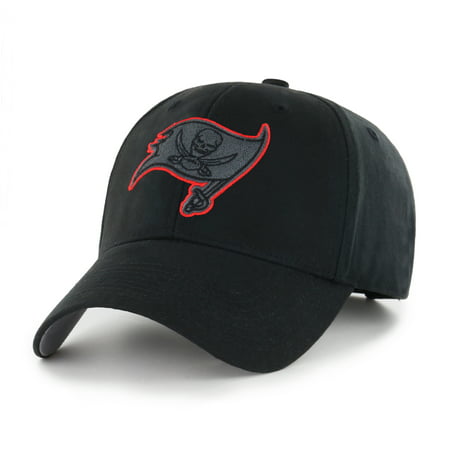NFL Tampa Bay Buccaneers Black Mass Basic Adjustable Cap/Hat by Fan Favorite