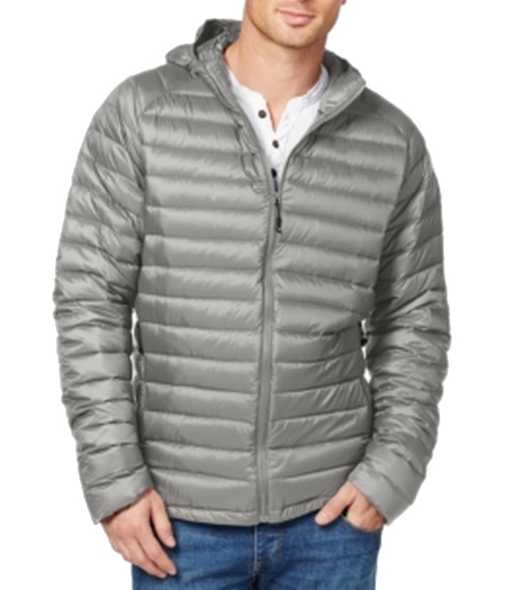 32 Degrees - 32 Degrees NEW Gray Mens Size Large L Puffer Packable Full ...
