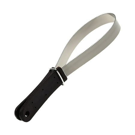 Stainless Steel Horse Deshedding Cleaning Tool with Comfortable Grip Horse Sweat Scraper Horse Shedding Grooming Tool