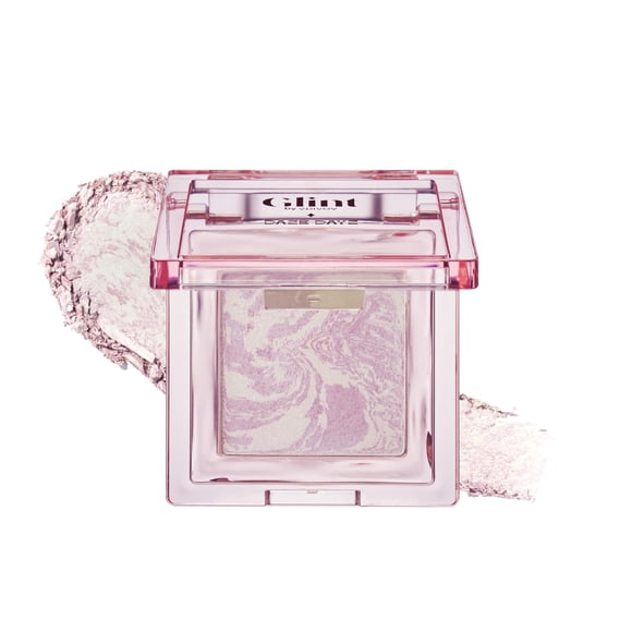 Resaltador de mármol Glint Event de primavera (Icicle Moon 0,08 oz) - Maquillaje coreano. Inspirado al horno para un uso suave y radiante de larga duración. Enriquecido con micropartículas de perlas.