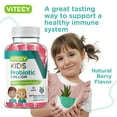 thumbnail image 7 of VITEEY Kids Probiotic Gummies 5 Billion CFUs, Digestive and Immune Support, Berry Flavor, 60 Ct, 7 of 7